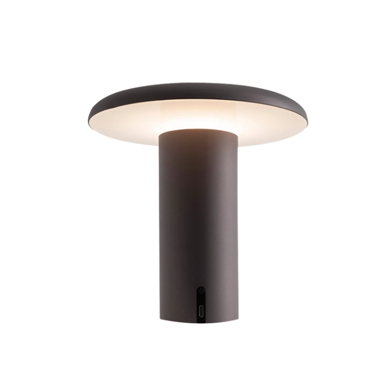 Lampe à poser TAKKU Gris anodisé ARTEMIDE