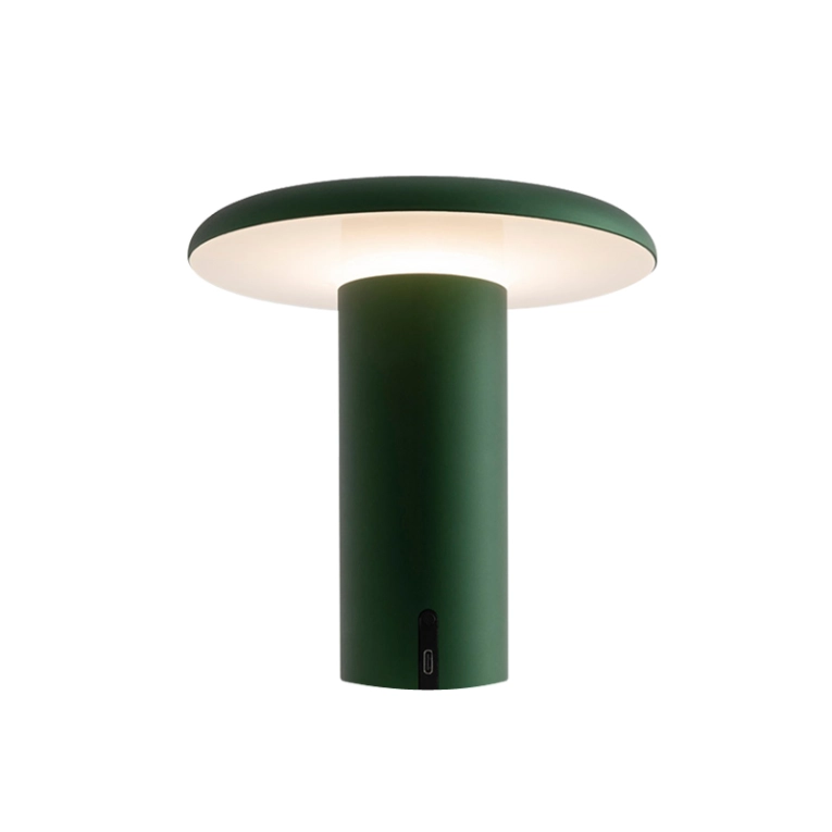 Lampe à poser TAKKU Vert anodisé ARTEMIDE