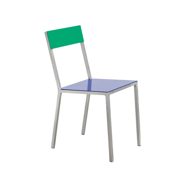 Chaise ALU Bleu foncé/ vert VALERIE OBJECTS