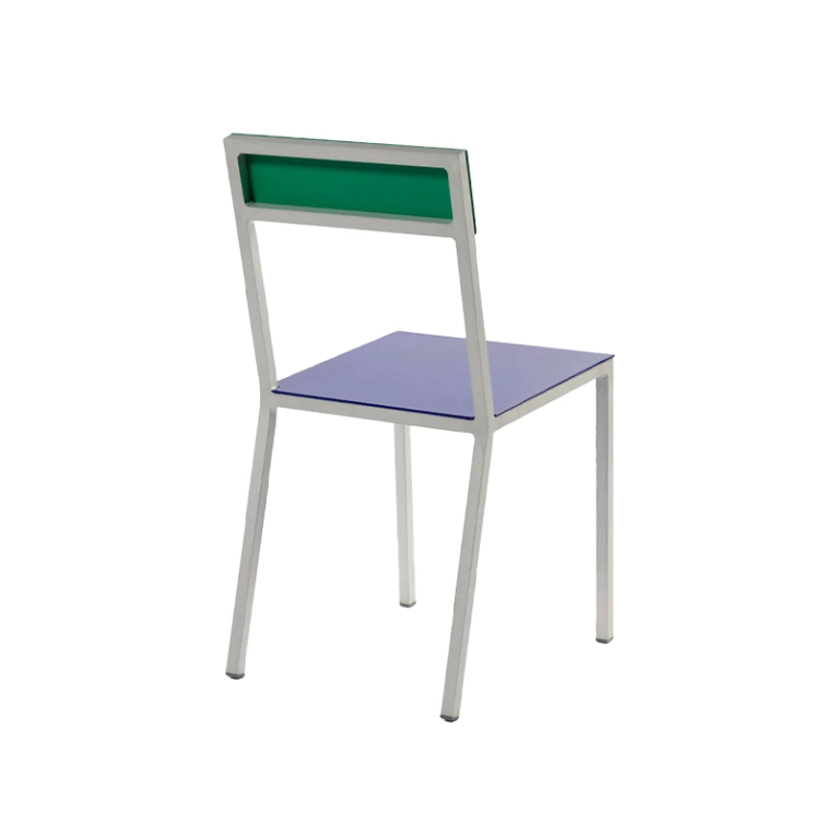 Chaise ALU Bleu foncé/ vert VALERIE OBJECTS