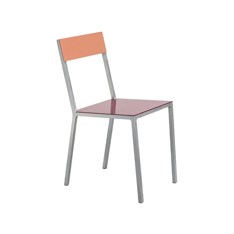 Chaise ALU Bordeaux/ rose VALERIE OBJECTS