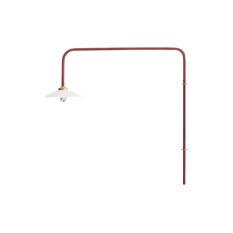 Applique HANGING LAMP N°5 Rouge foncé VALERIE OBJECTS