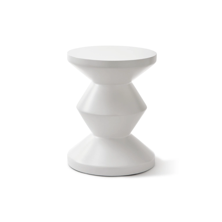 Table extérieur ZIG ZAG OUTDOOR Blanc POLS POTTEN