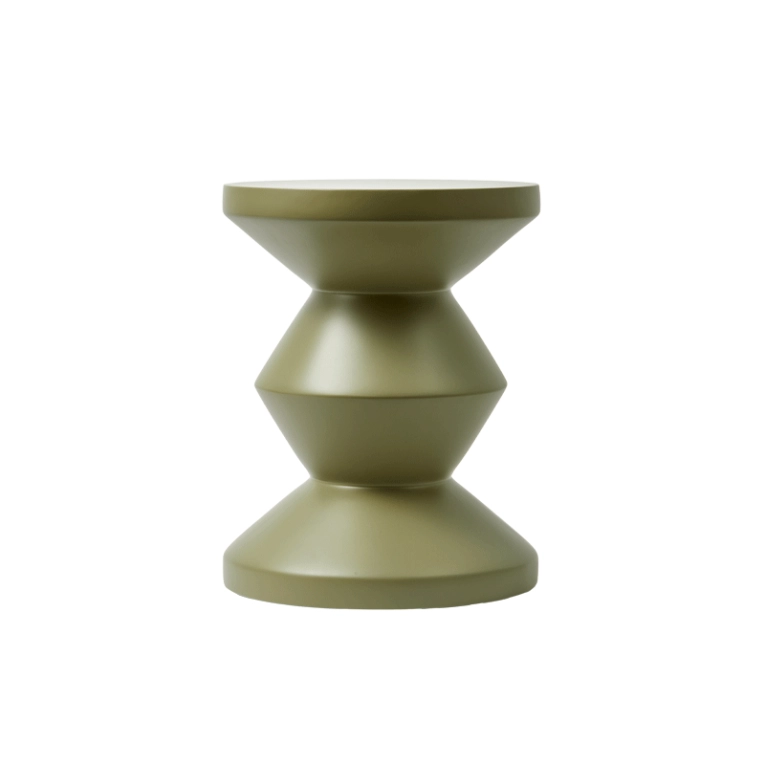 Table extérieur ZIG ZAG OUTDOOR Vert olive POLS POTTEN