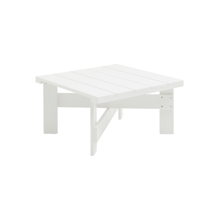 Table basse CRATE 75x75 Blanc HAY