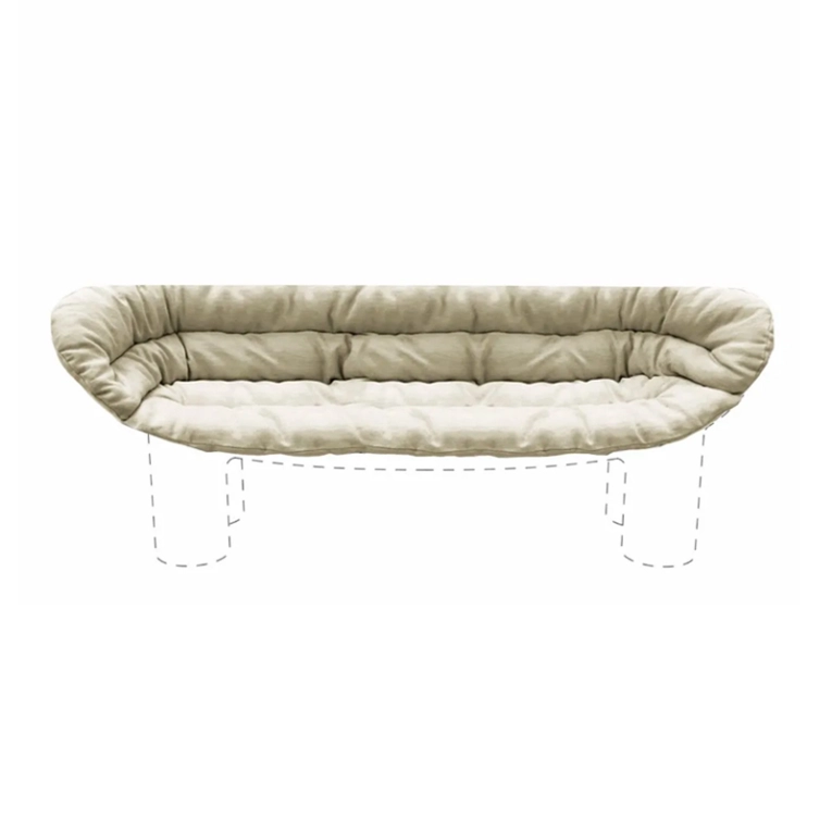 Coussin Coussin pour Canapé ROLY POLY Sable DRIADE