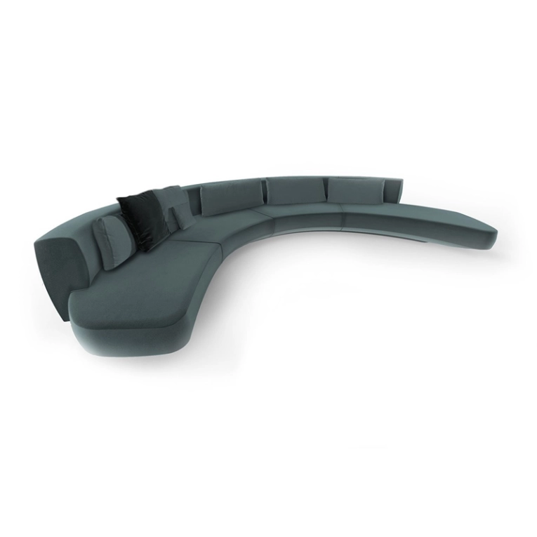 Canapé AUDREY MOTION Peacock 705 GALLOTTI & RADICE