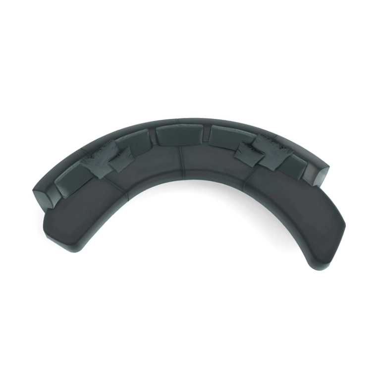 Canapé AUDREY MOTION Peacock 705 GALLOTTI & RADICE