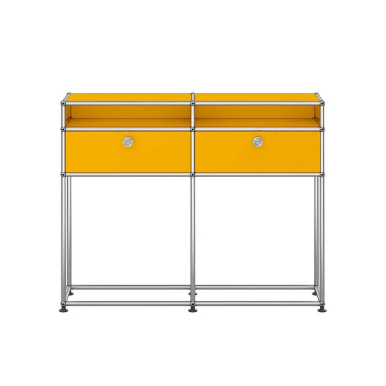 Console USM HALLER M51 Jaune or USM HALLER