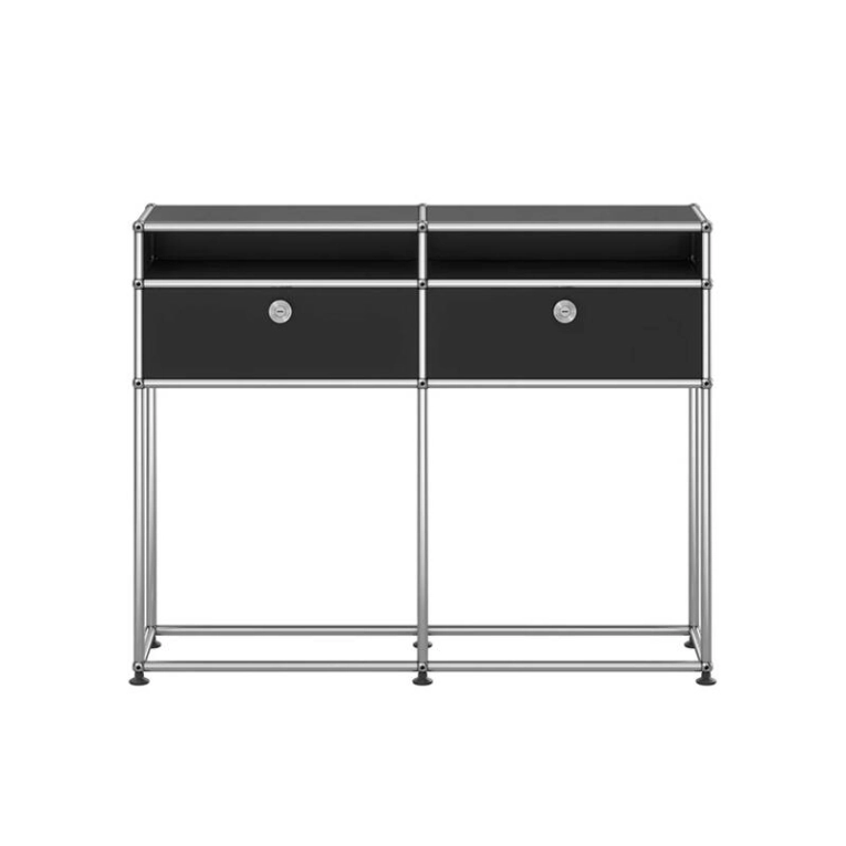 Console USM HALLER M51 Noir graphite USM HALLER