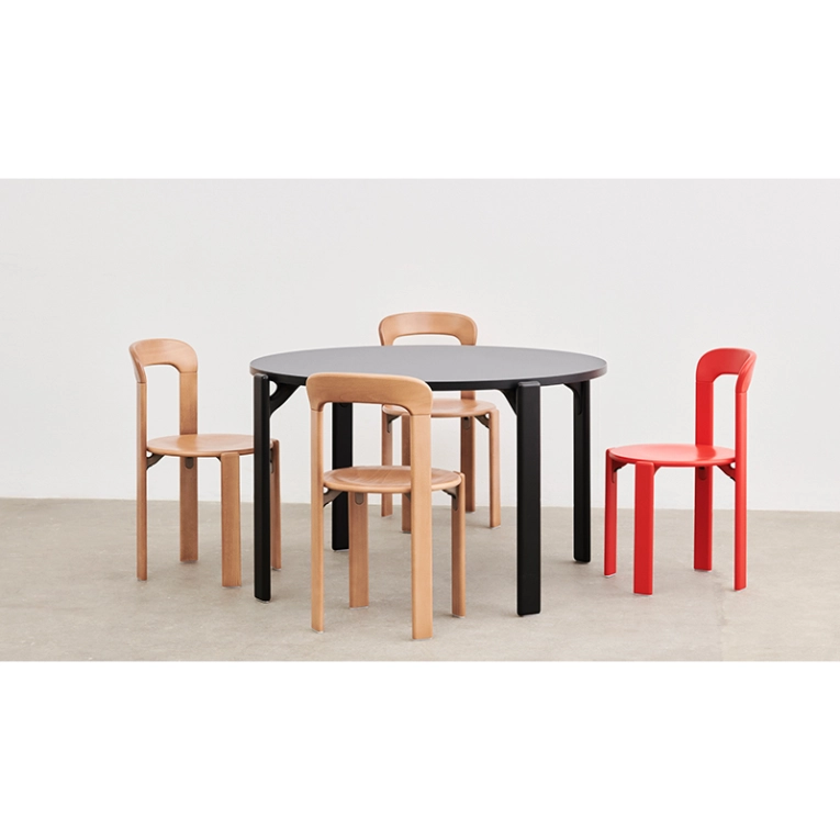 Chaise REY Rouge scarlet HAY