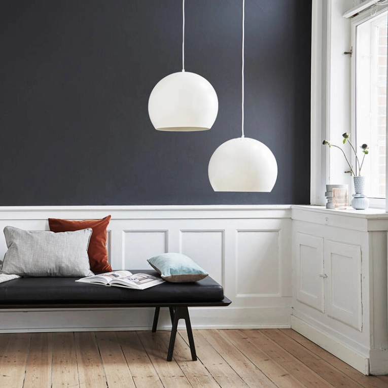 Suspension BALL Ø 40 Blanc mat FRANDSEN