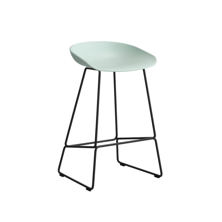 Tabouret haut ABOUT A STOOL AAS 38 H65 Dusty mint HAY