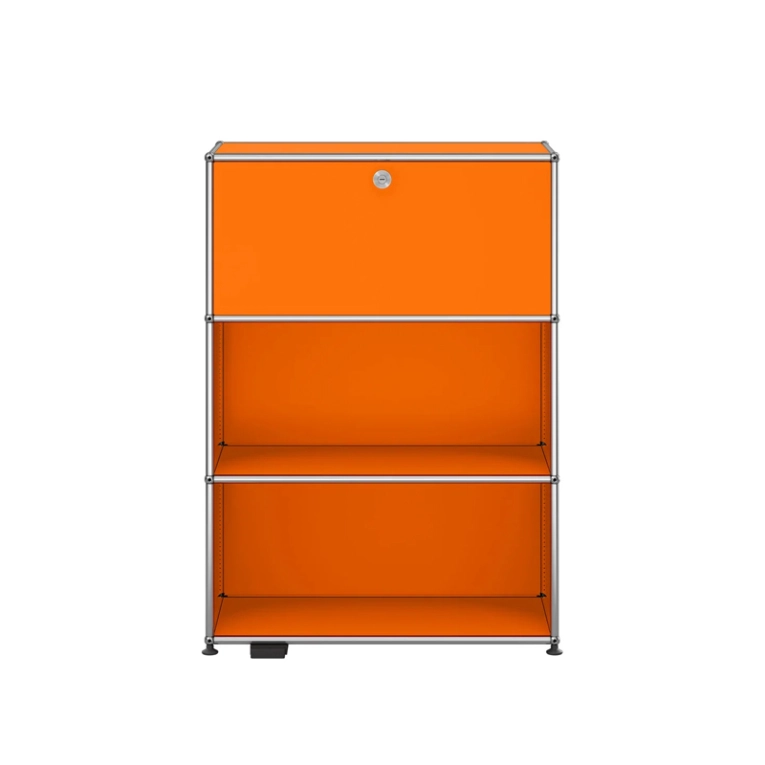 Meuble de rangement USM HALLER E M58 Orange pur USM HALLER
