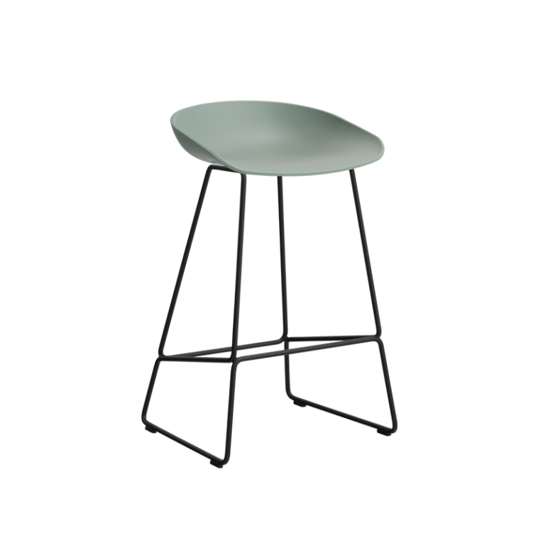 Tabouret haut ABOUT A STOOL AAS 38 H65 Fall green HAY