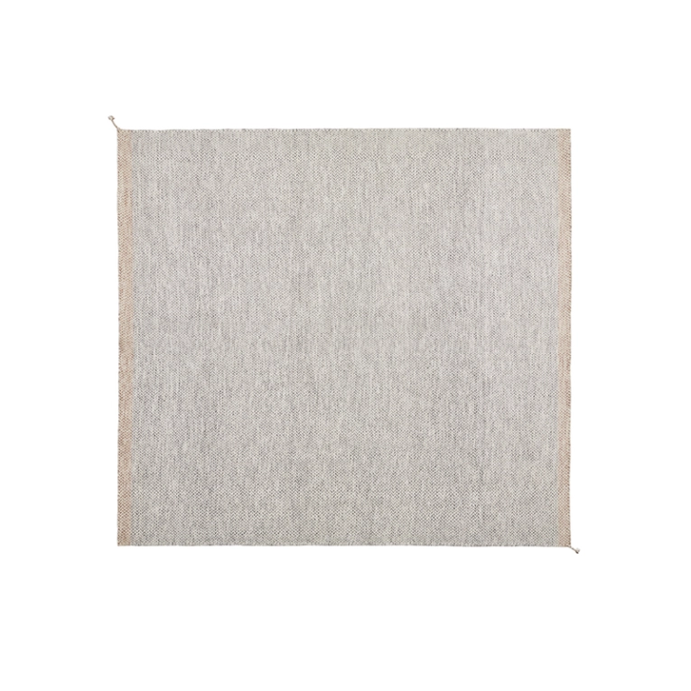 Tapis Tapis PLY 280x280 Noir et blanc MUUTO