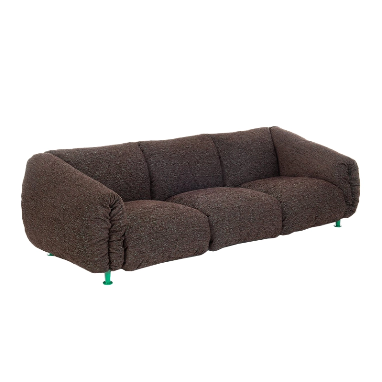 ZA:ZA MAX 3 places Viero 24647 Marron Foncé / Vert Pré ZANOTTA