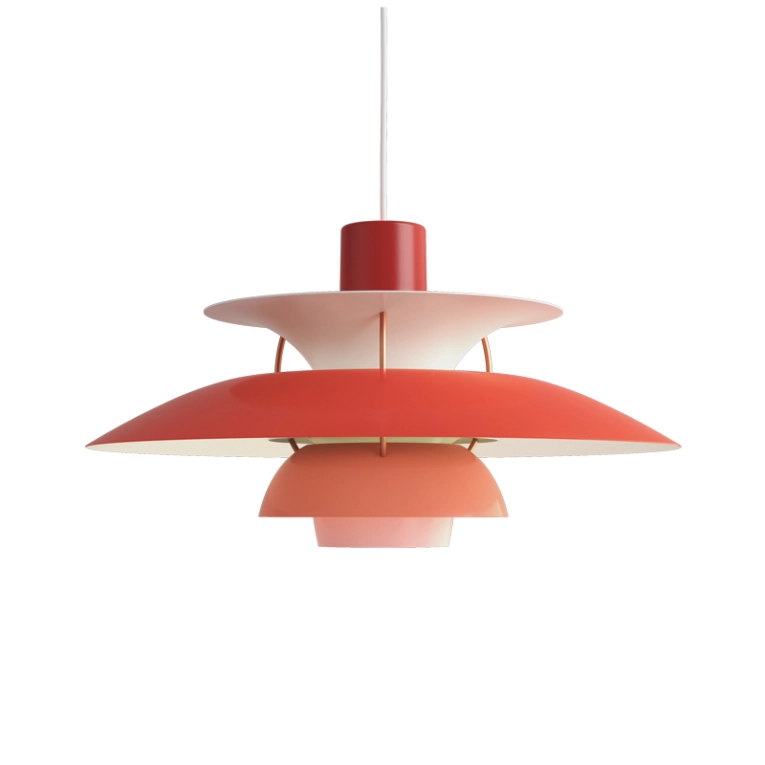 Suspension PH 5 Nuances de rouge LOUIS POULSEN