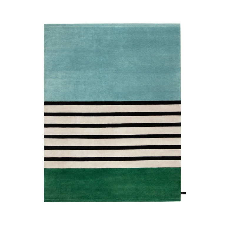 Tapis Tapis LES ARCS NOIR GRIS 1972 CC-TAPIS