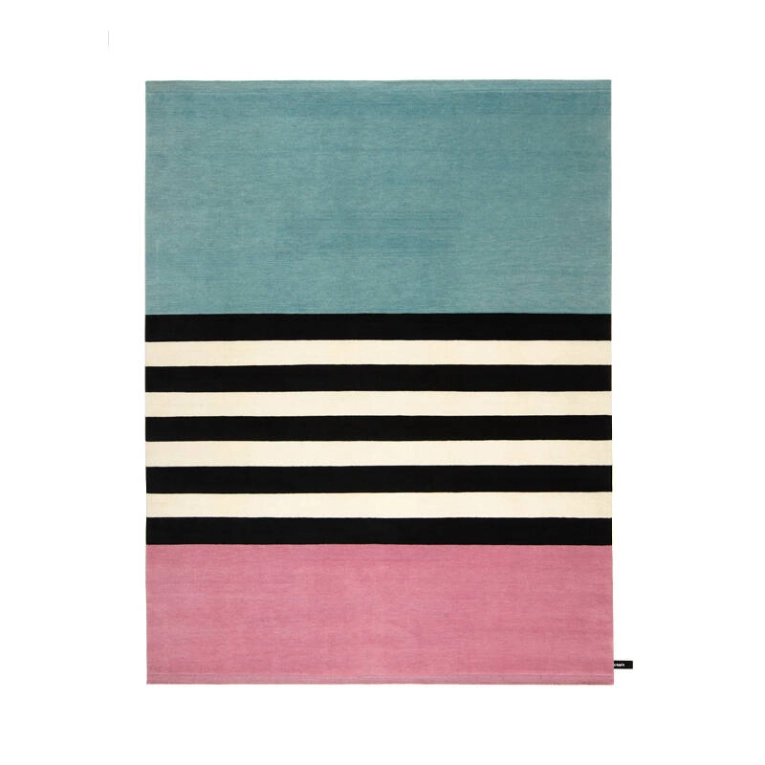 Tapis Tapis LES ARCS NOIR BLANC 1972 CC-TAPIS