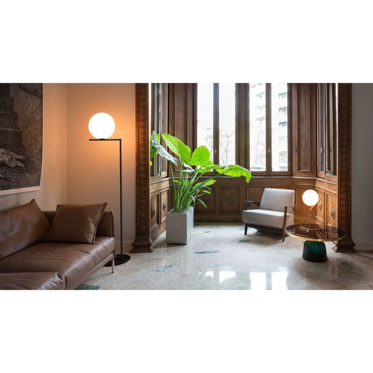 Lampadaire IC F2 Noir FLOS
