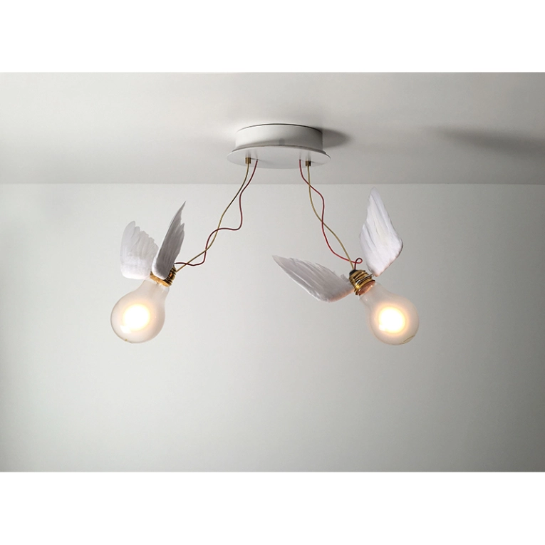 Applique LUCELLINO DOPPIO Blanc INGO MAURER