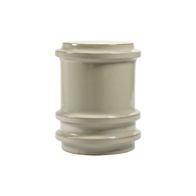 Table d'appoint guéridon PAWN GEOMETRIQUE Gris SERAX