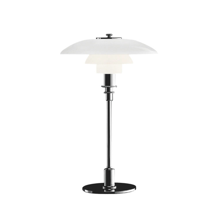 Lampe à poser PH 3/2 TABLE  Chromé haute brillance LOUIS POULSEN