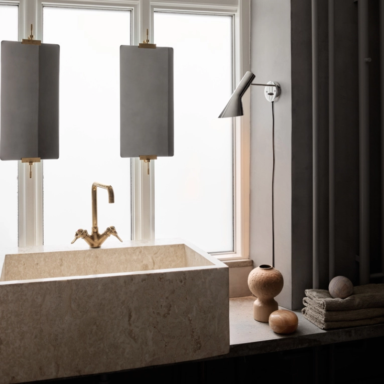 Applique AJ WALL Citron doux LOUIS POULSEN