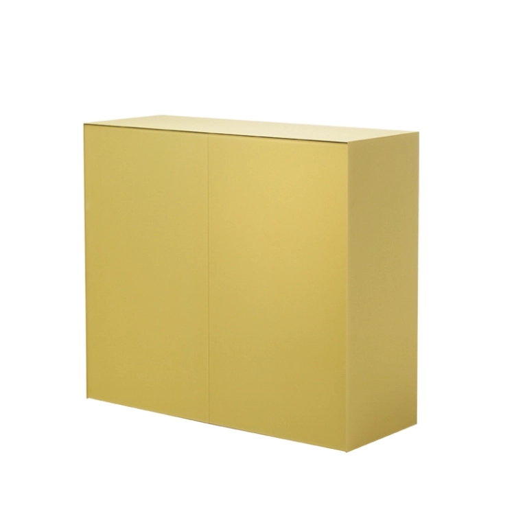 Meuble de rangement MAGIC BOX 2 portes Jaune GLAS ITALIA