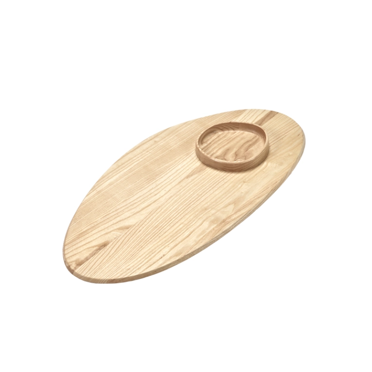 Plateau, plat PLATTER + BOWL 2 Frêne naturel SERAX
