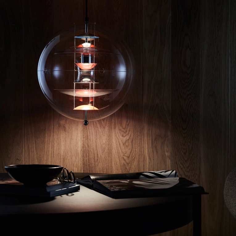 Suspension VP GLOBE Verre fumé VERPAN