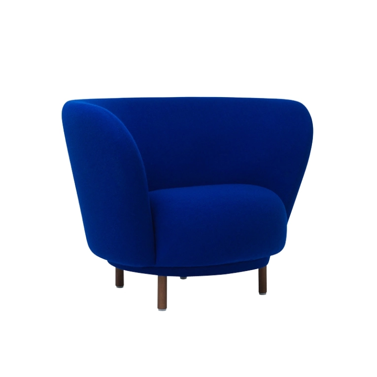 Fauteuil DANDY Bleu 763 MASSPRODUCTIONS