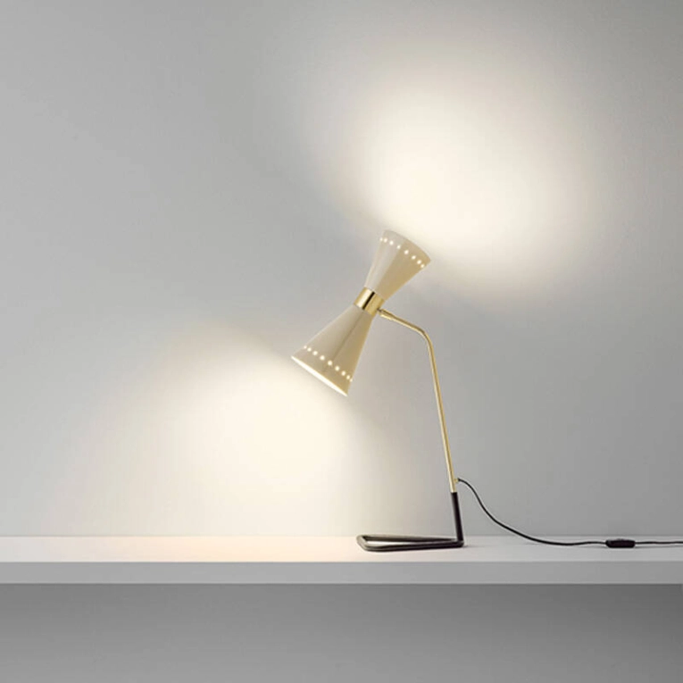 Lampe à poser MEGAFONO Noir STILNOVO