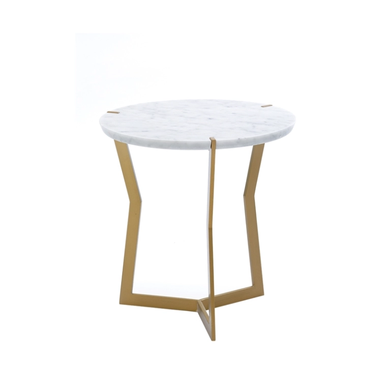 Table d'appoint guéridon STAR MINI Or COEDITION