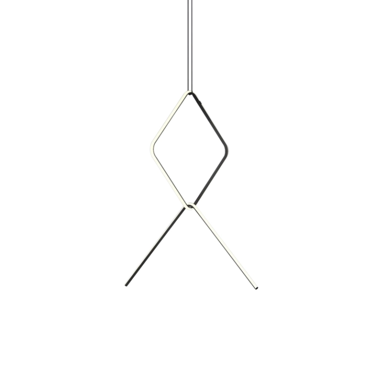 Suspension ARRANGEMENTS Composition 2 Noir mat FLOS