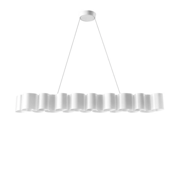 Suspension HONEY L 139 Blanc STILNOVO
