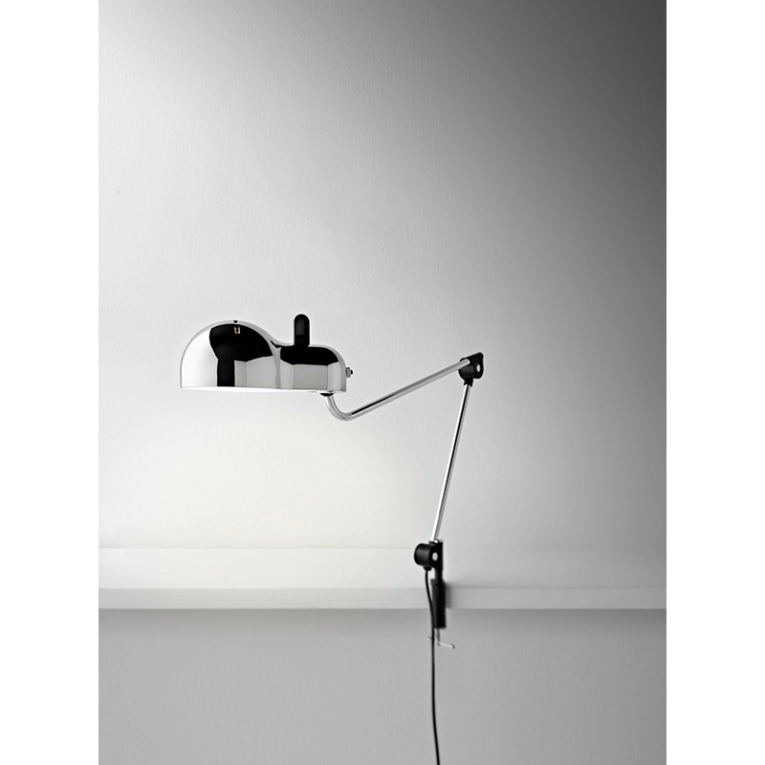 Lampe de bureau TOPO à pince Noir STILNOVO