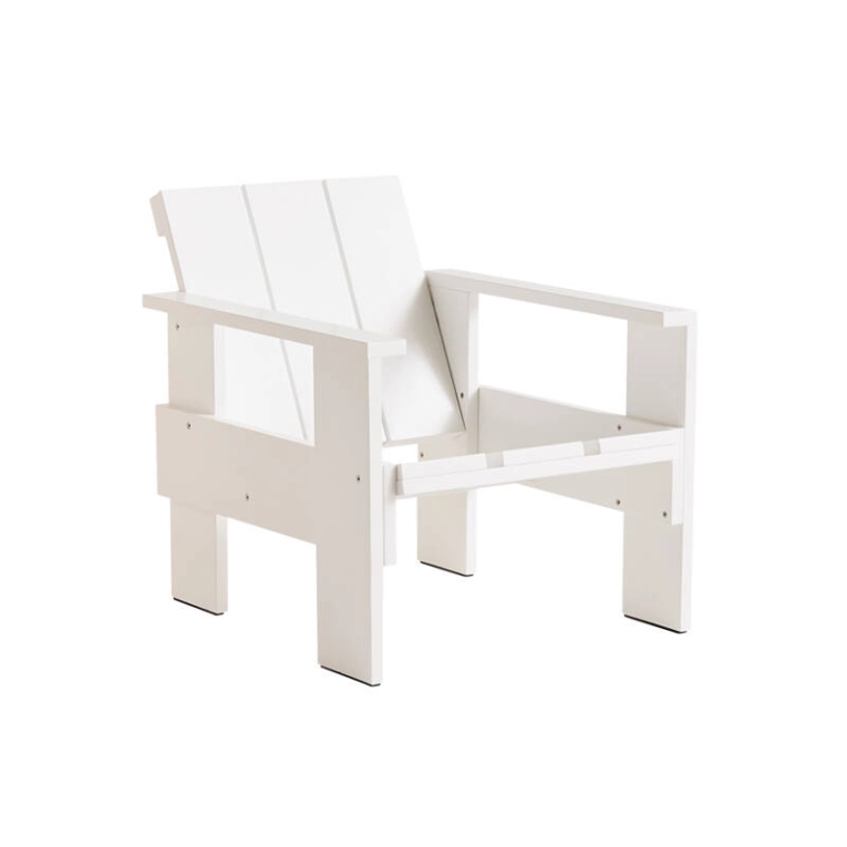 Fauteuil extérieur Fauteuil CRATE Blanc HAY
