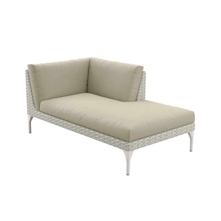Canapé extérieur MU Daybed gauche Acona DEDON