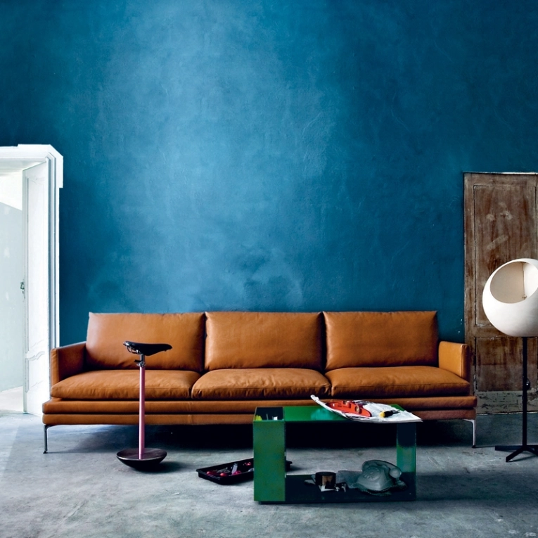 Canapé WILLIAM 2 places L 180 Marron 0414 ZANOTTA