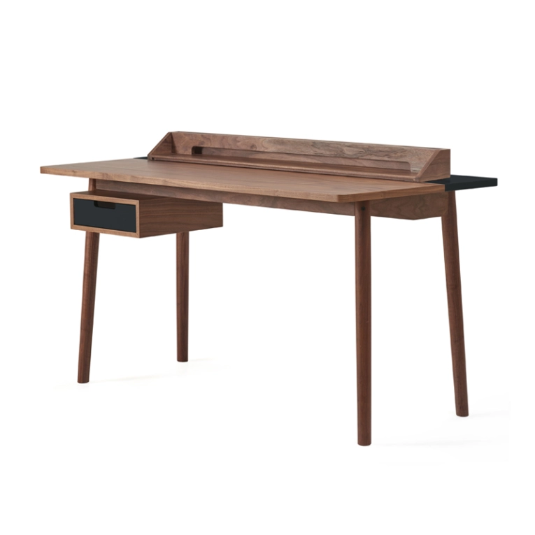 Bureau HONORÉ noyer Gris ardoise HARTO