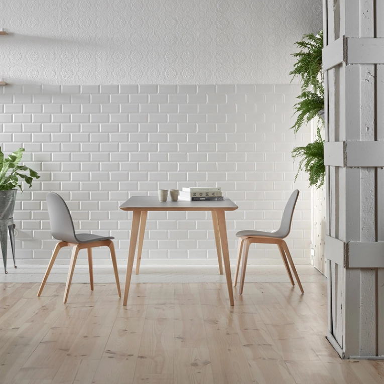 Table BOB Fenix noir/ chêne naturel ONDARRETA