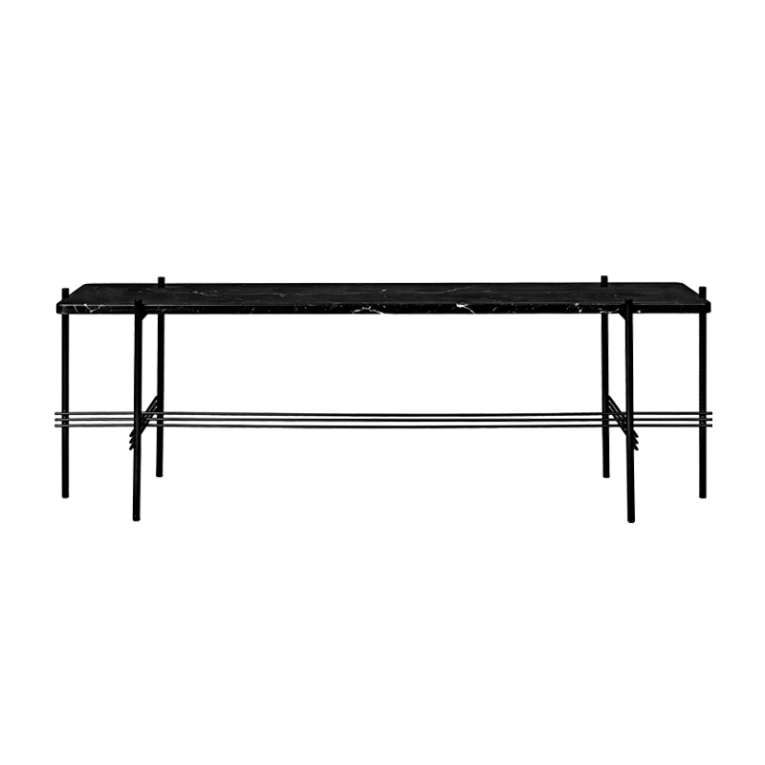 Console TS H 40 Marbre Marquina noir GUBI