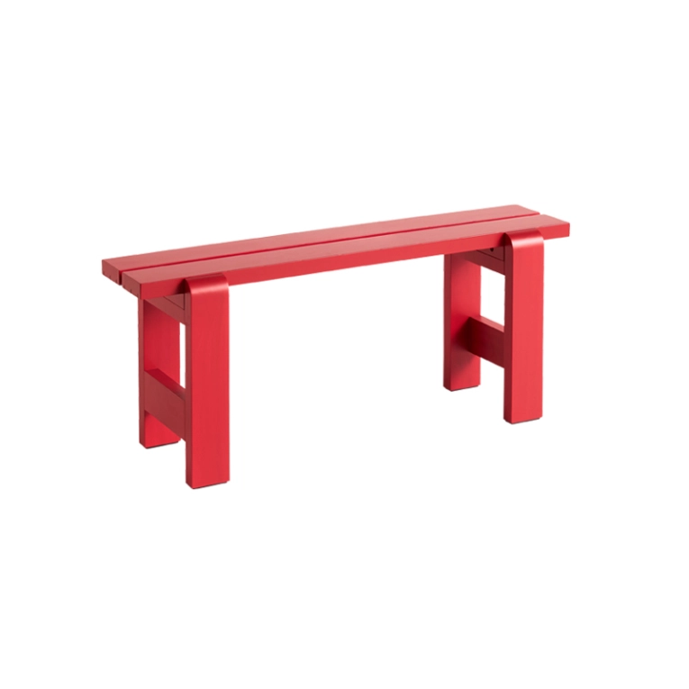 Banc extérieur Banc WEEKDAY L 111 Rouge HAY