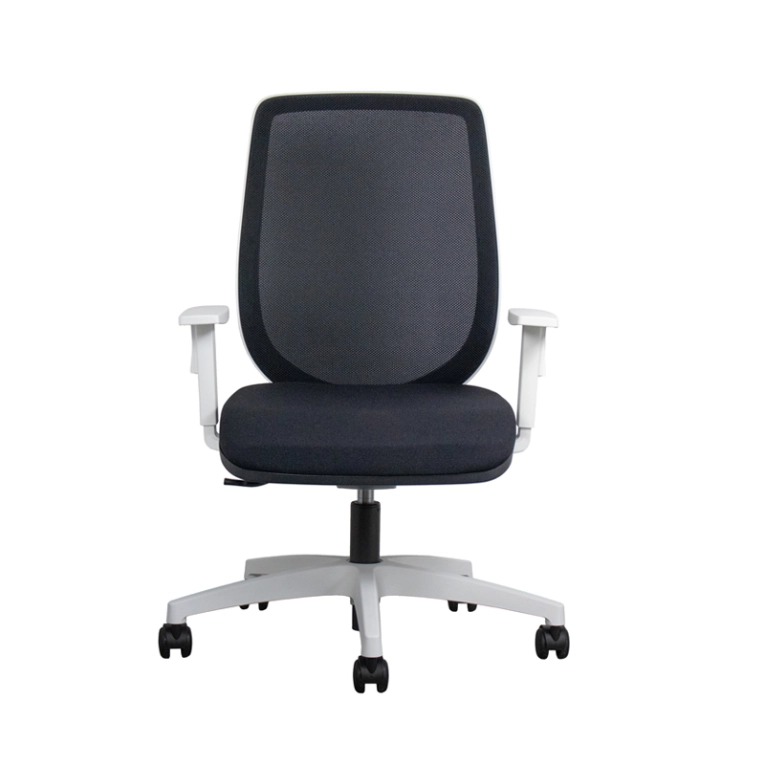 Fauteuil de bureau NEW LINE WHITE Blanc/ noir SILVERA PRO