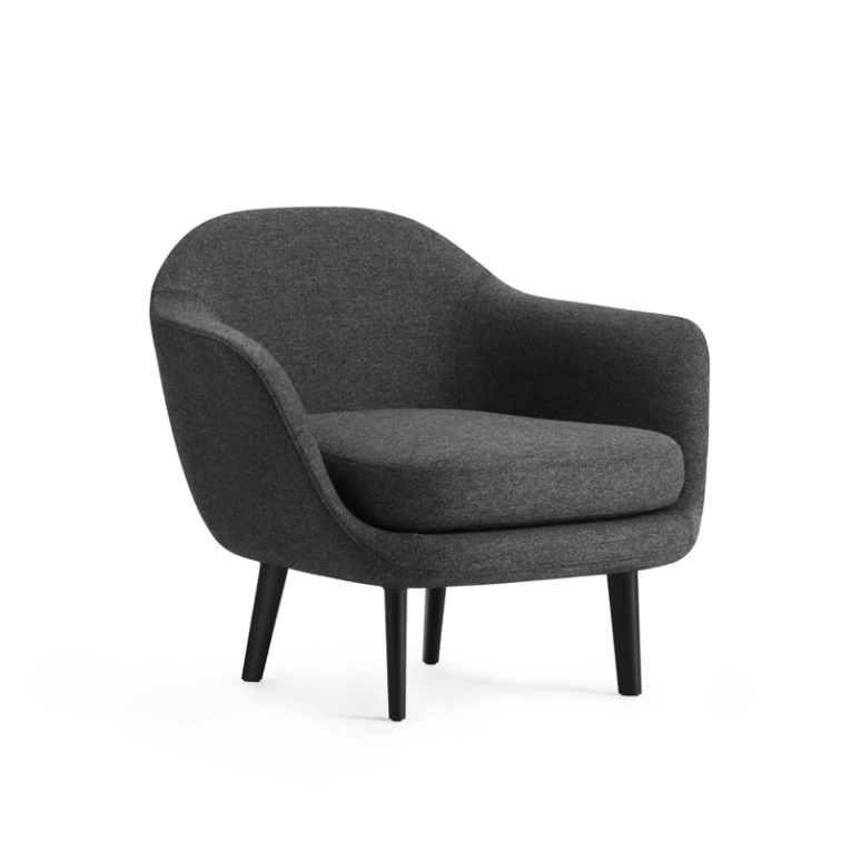 Fauteuil SUM Gris foncé Temple Normann Copenhagen