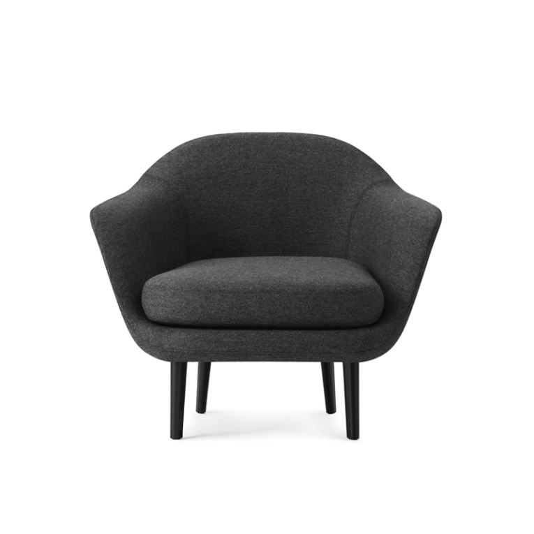 Fauteuil SUM Gris foncé Temple Normann Copenhagen