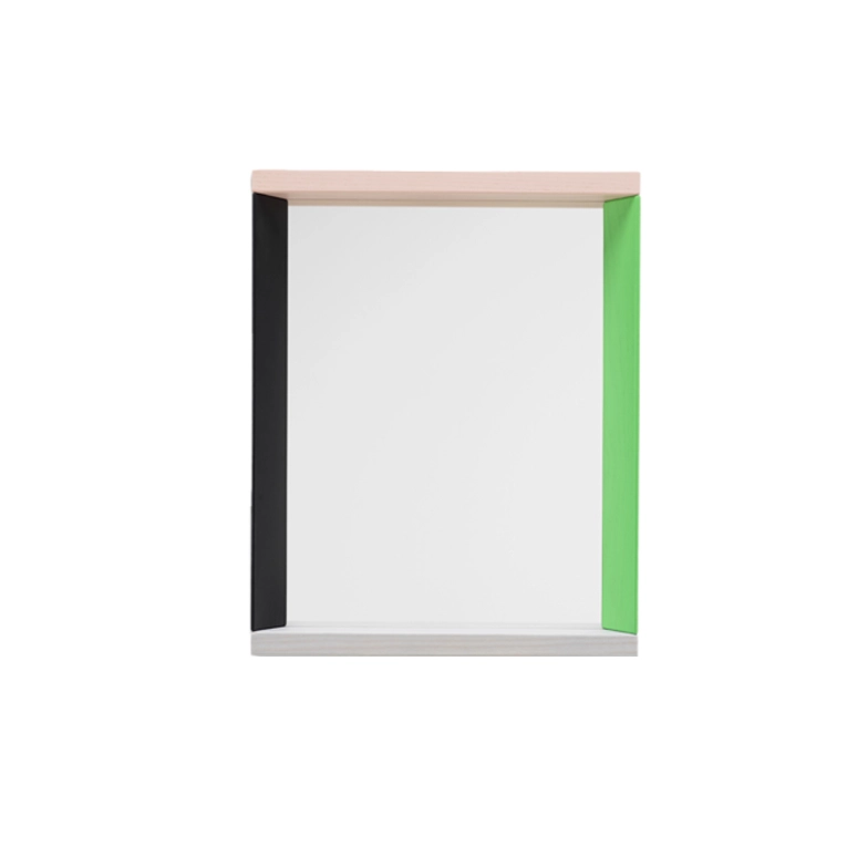 Miroir Miroir COLOUR FRAME small Vert/rose VITRA