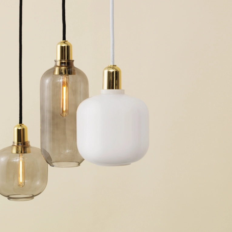 Suspension AMP laiton Large Fumé Normann Copenhagen